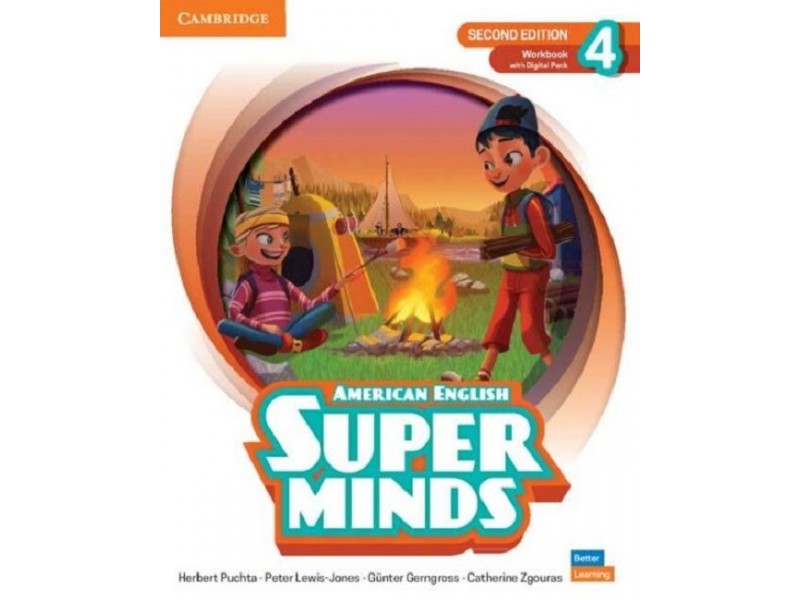 SUPER MINDS (BE) 2ED. 4 WB WITH DIGITAL PACK
